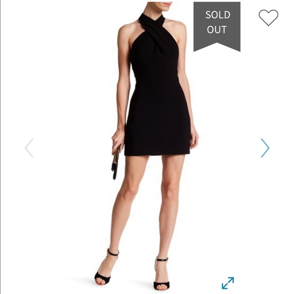 Halston Heritage crepe dress